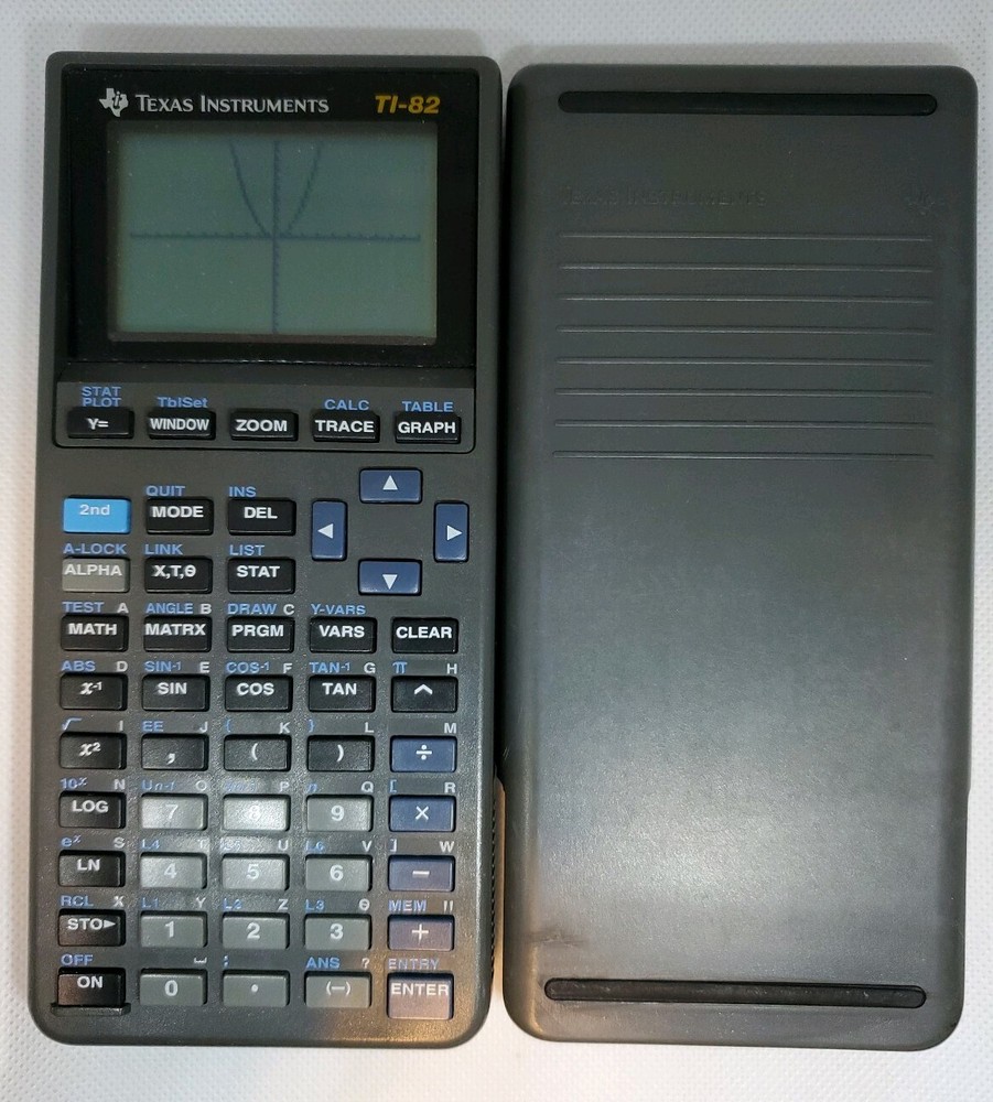 Texas Instruments TI-82 Graphing Calculator With Cover