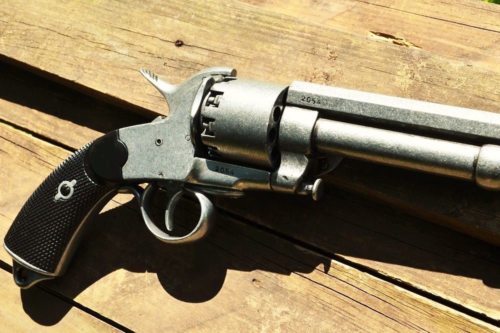 Denix Replica 1855 LeMat Revolver - Civil War - Confederate - Firefly Steampunk
