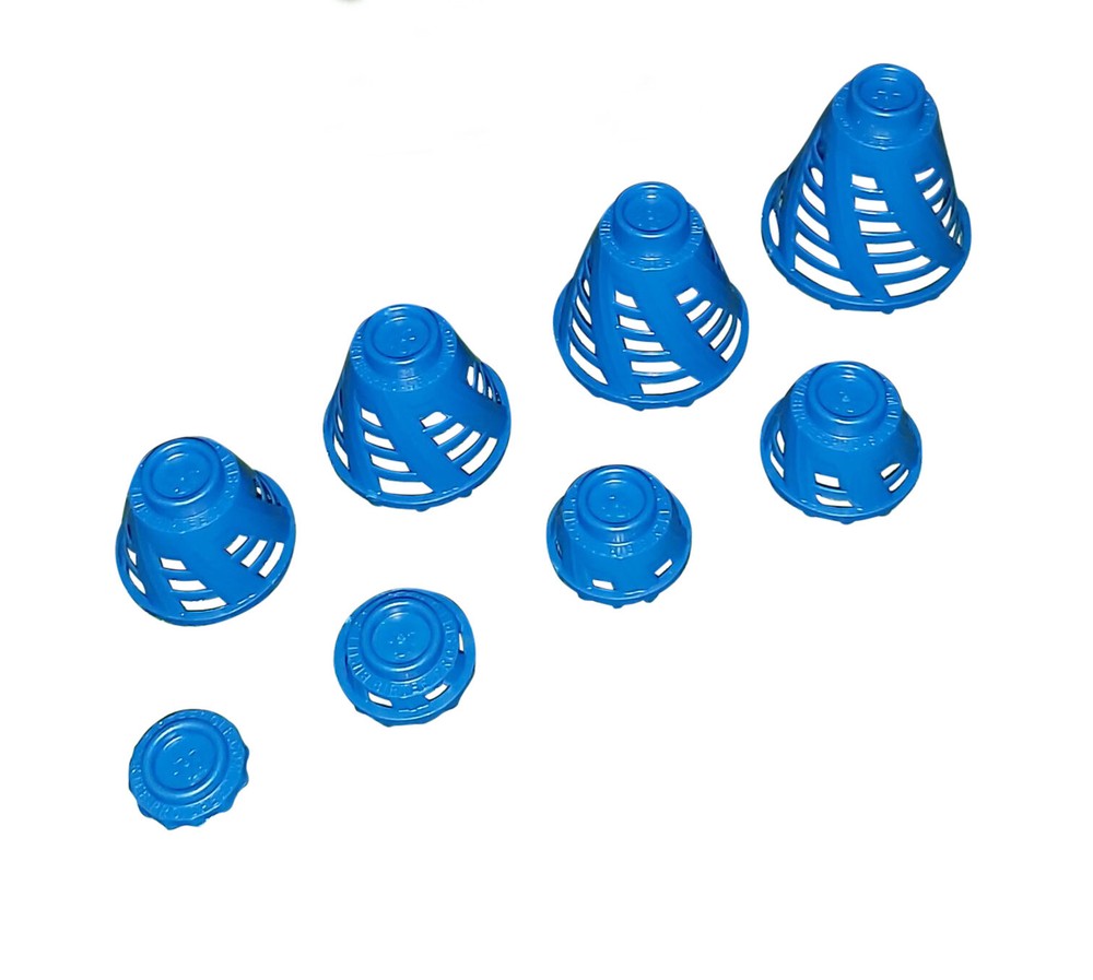 BirTee Pro Speed Winter / Mat Golf Tees - 8 Pack (Blue)