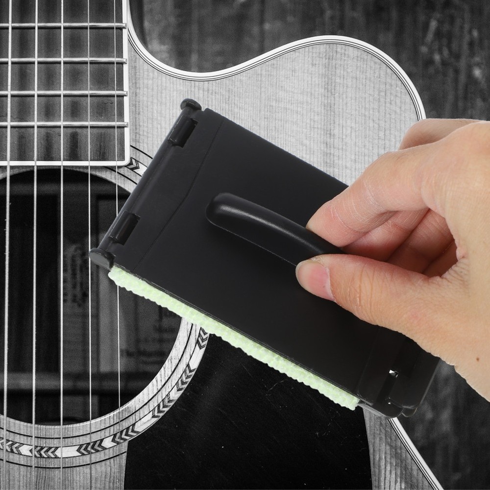 Electric Guitar Scrubber for Strings Maintenance Easy to Clean Tool