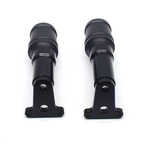Motorcycle Frame Sliders Falling Crash Protector Guards No Cut Kits Black