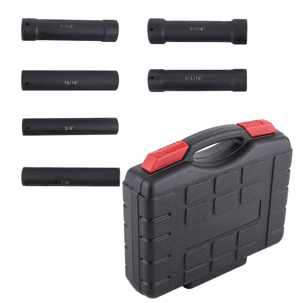 1/2 Inch Drive Extended Length Impact Socket Set 6PCS Extra Deep Socket Set