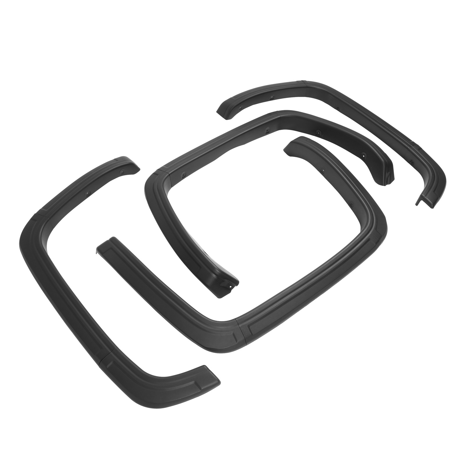 Fender Flare Kit For 2014-2015 GMC Sierra 1500 Textured Plastic Black