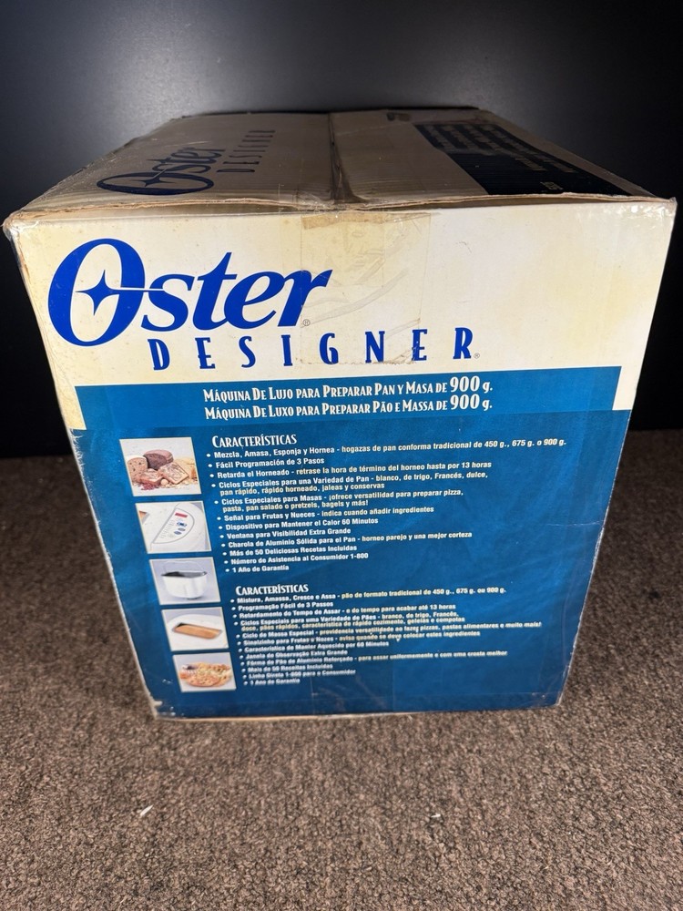 Oster Designer Deluxe Bread And Dough Maker