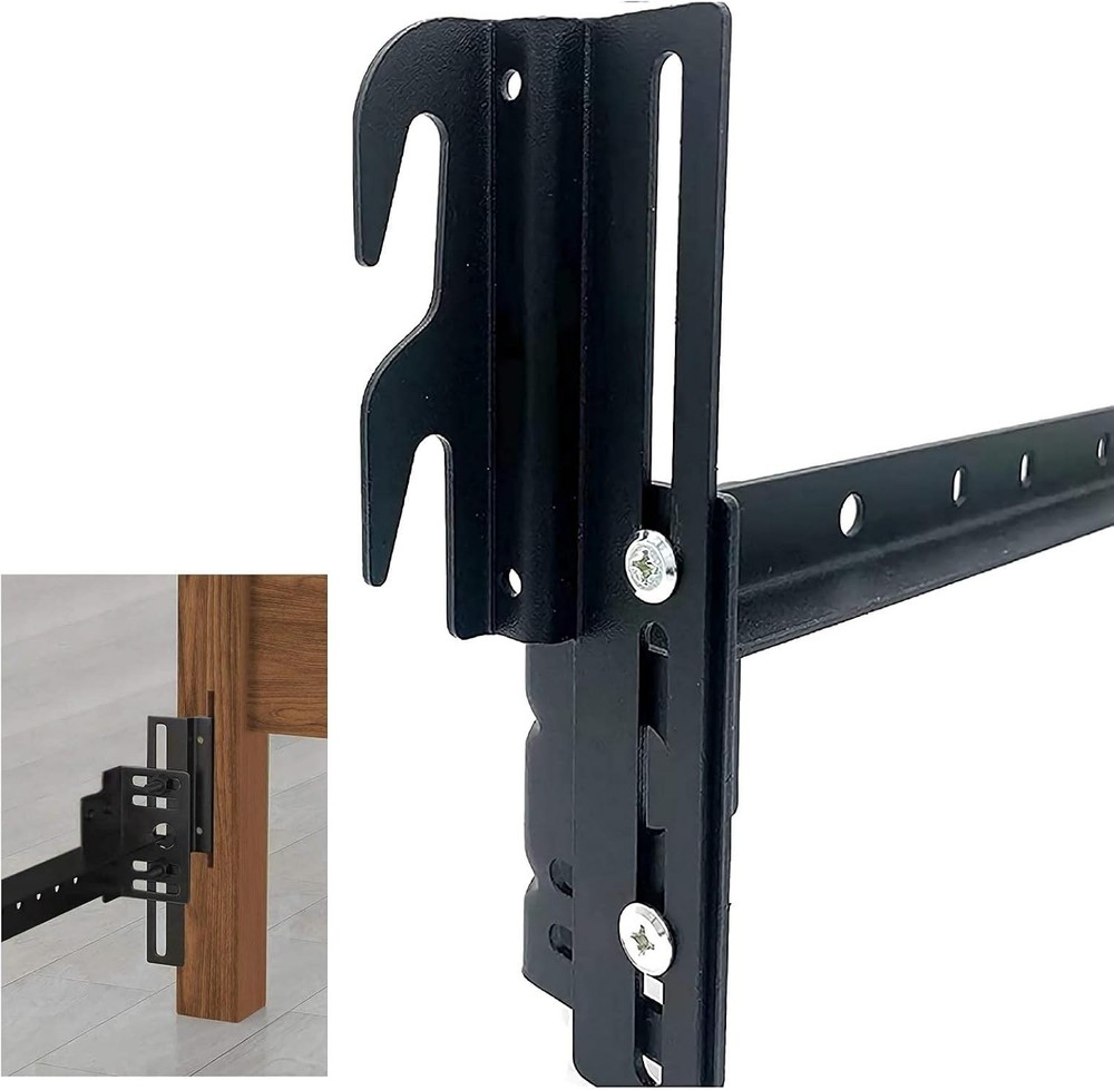 2Pcs #711 Bolt-On to Hook-On Bed Frame Conversion Brackets
