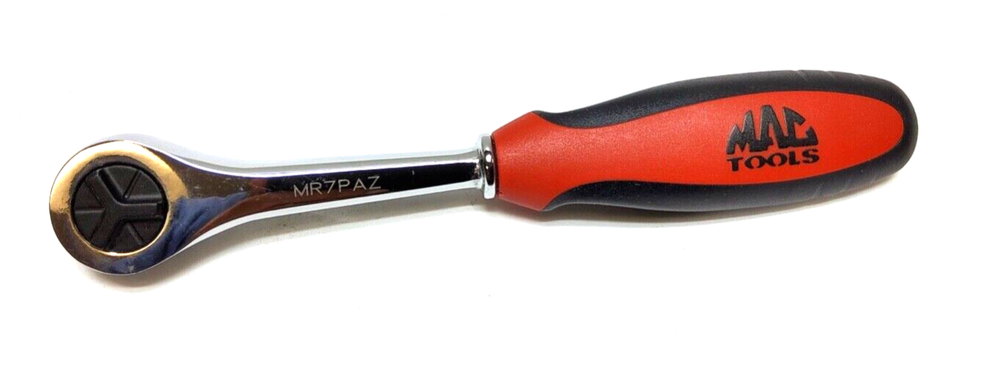 NOS NEW Mac Tools Fixed Head Gearless Zero Click Ratchet 1/4" MR7PAZ