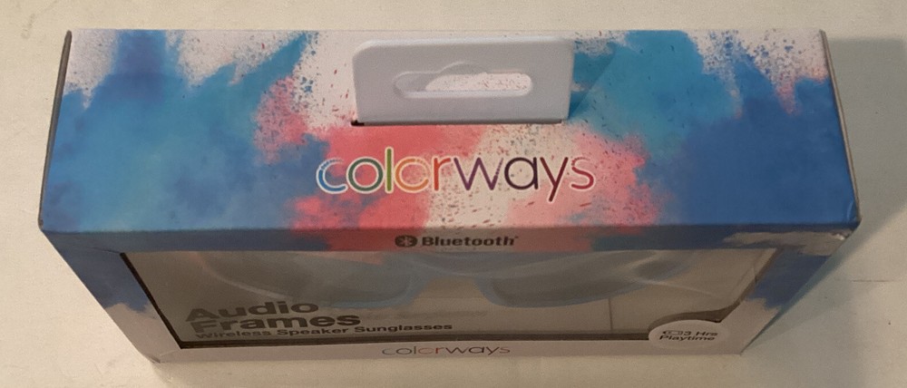 Colorways Bluetooth Audio Frames Wireless Speaker Sunglasses. Free shipping