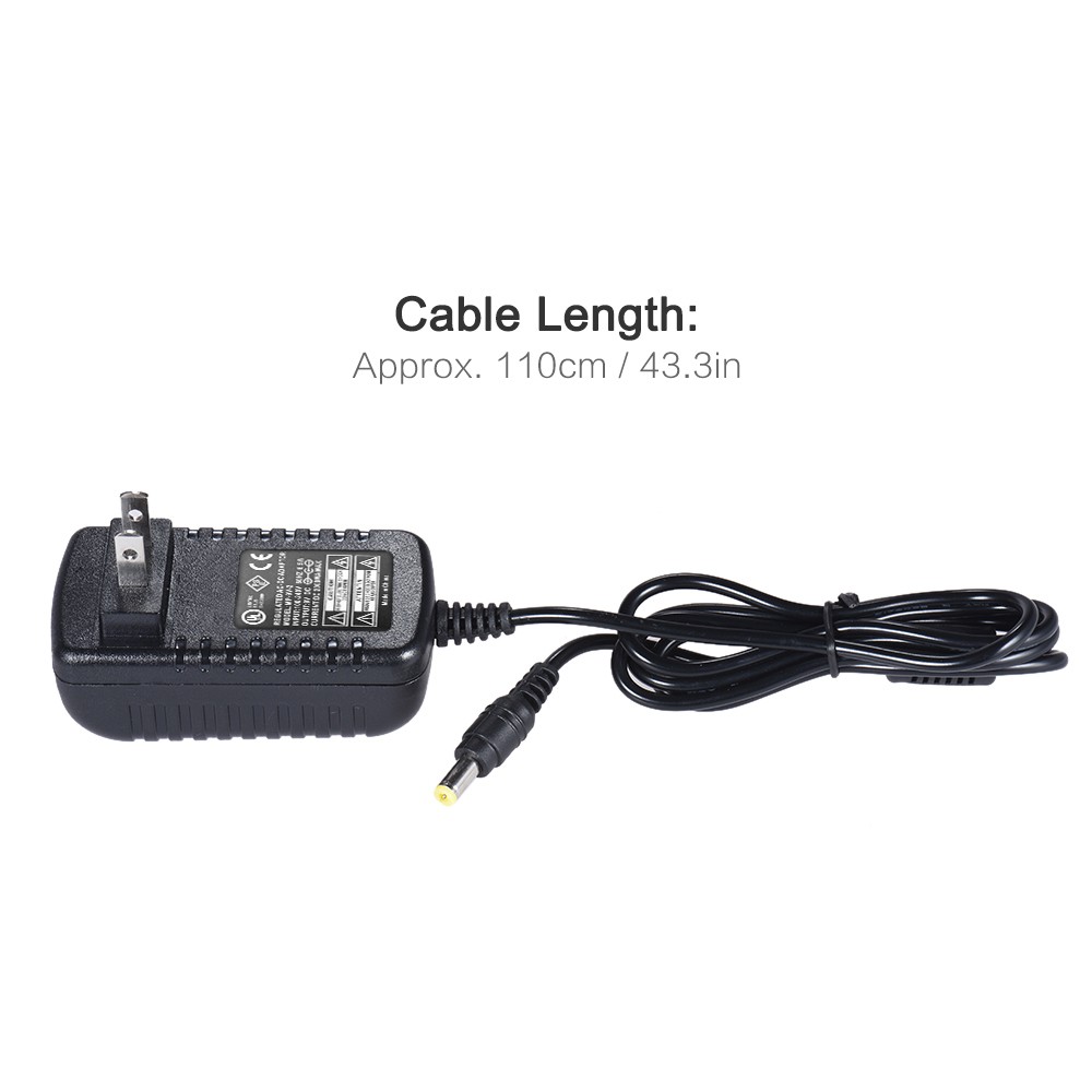 9V 2A Power Supply Adapter For Guitar Bass Effect US Plug