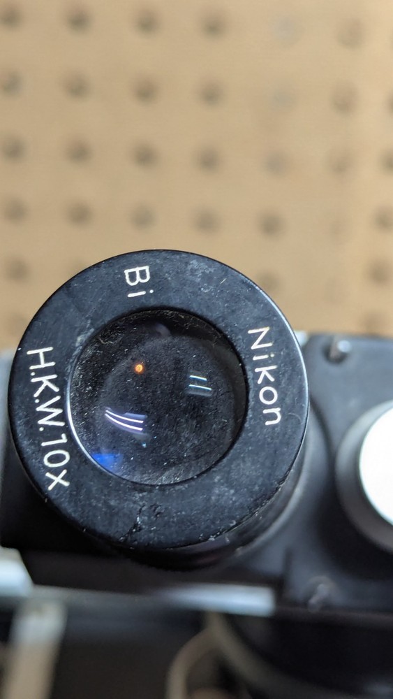 *Untested* Nikon S Microscope With Transformer And Objectives - Powers On L-KE?