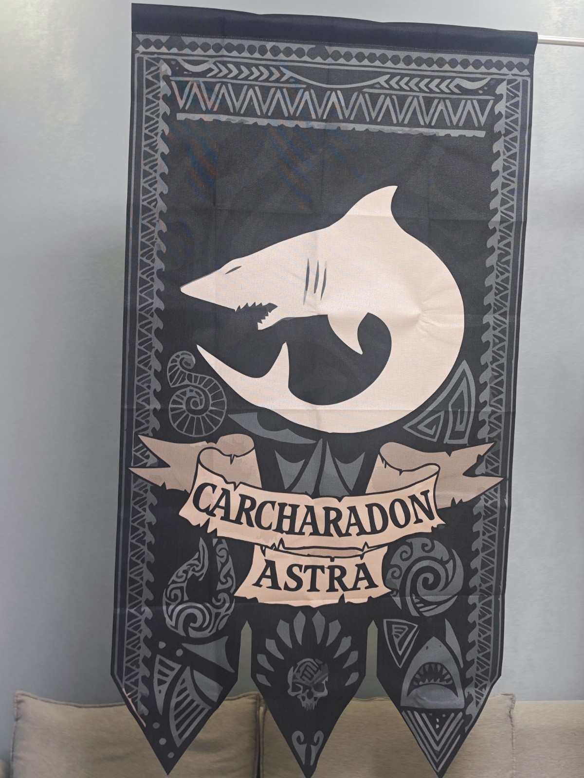 Carcharodon Astra banner made by mastergrow 80x150cm