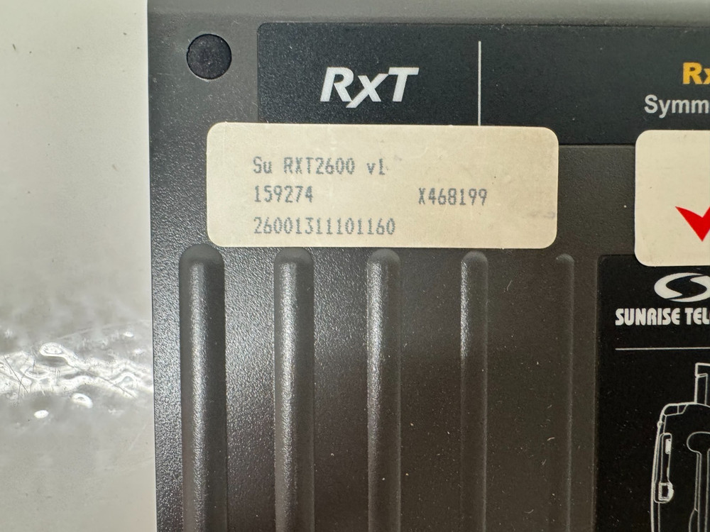 Sunrise Telecom RXT-2600A Module – Untested / As-Is