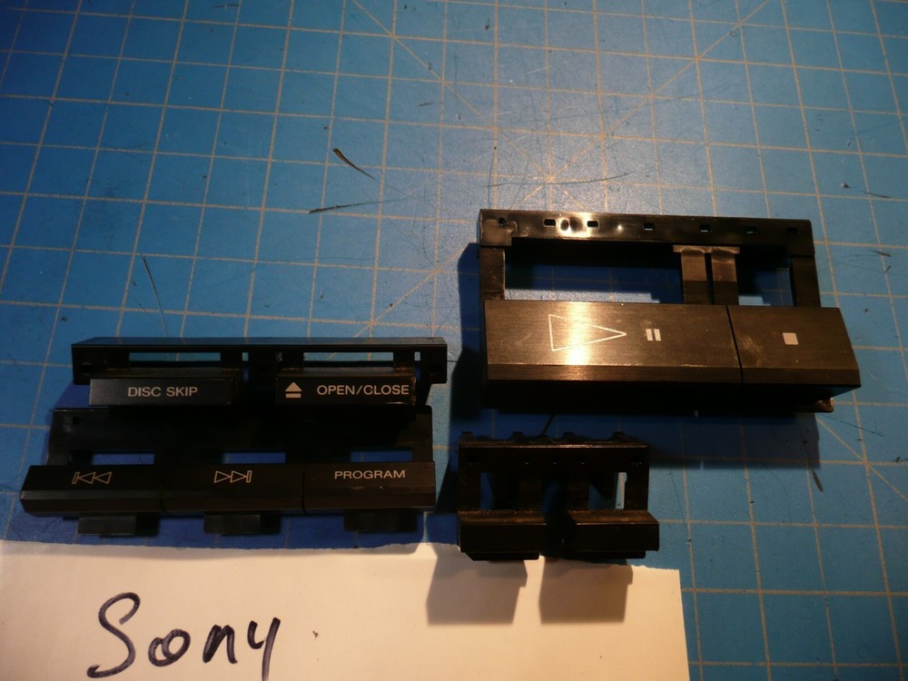Sony CDP-C20 CD Changer Replacement Parts Full Set Push Buttons