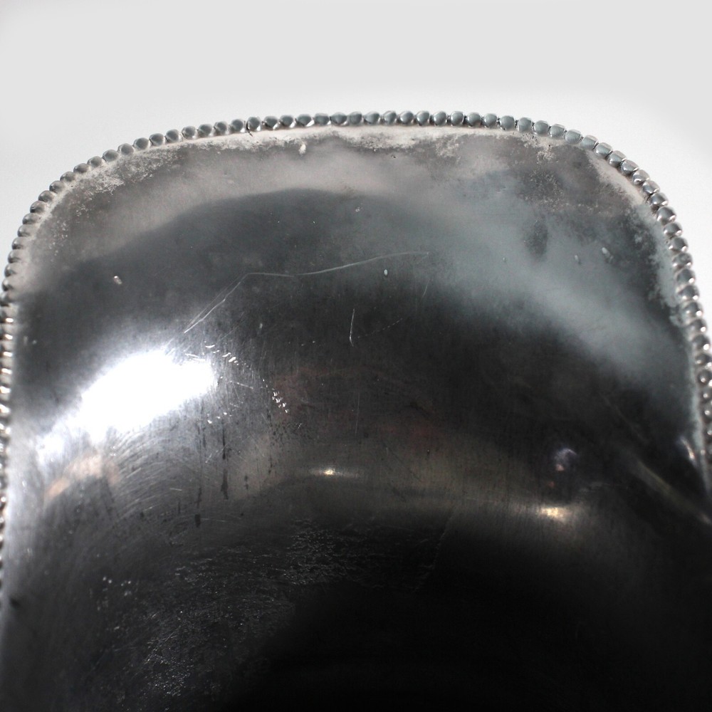 Vintage Silver Quadruple Plated Pitcher Poole Silver Co. #1264 Embossed Design