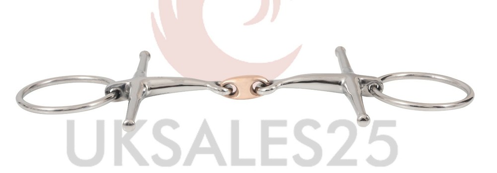 Loose Ring Fulmer Snaffle Bit D/J Copper Link (UKSALES25®) *SAME DAY DISPATCH*