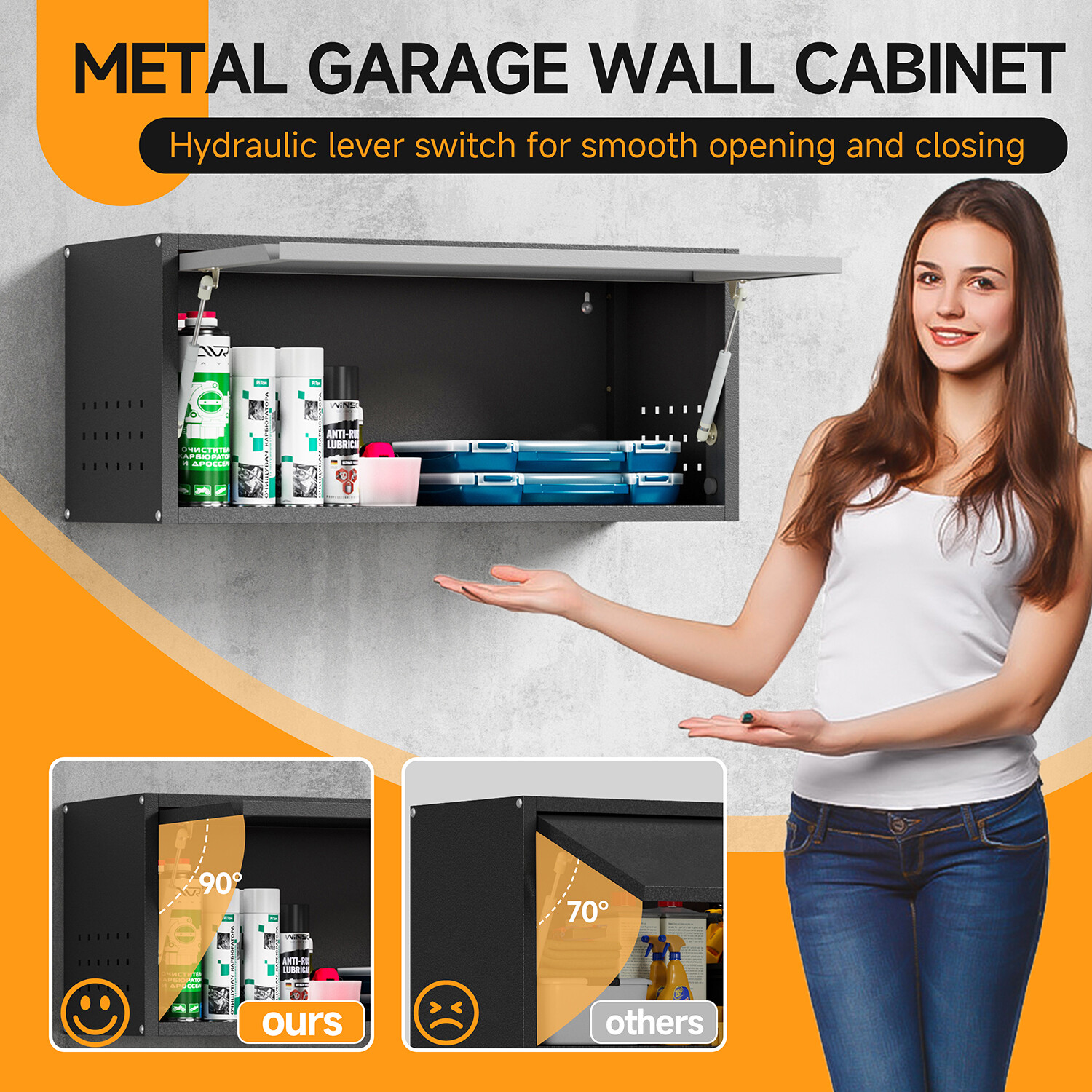 Metal Garage Cabinet Set Workshop Set Garage Cabinets Storage System Tool Boxs