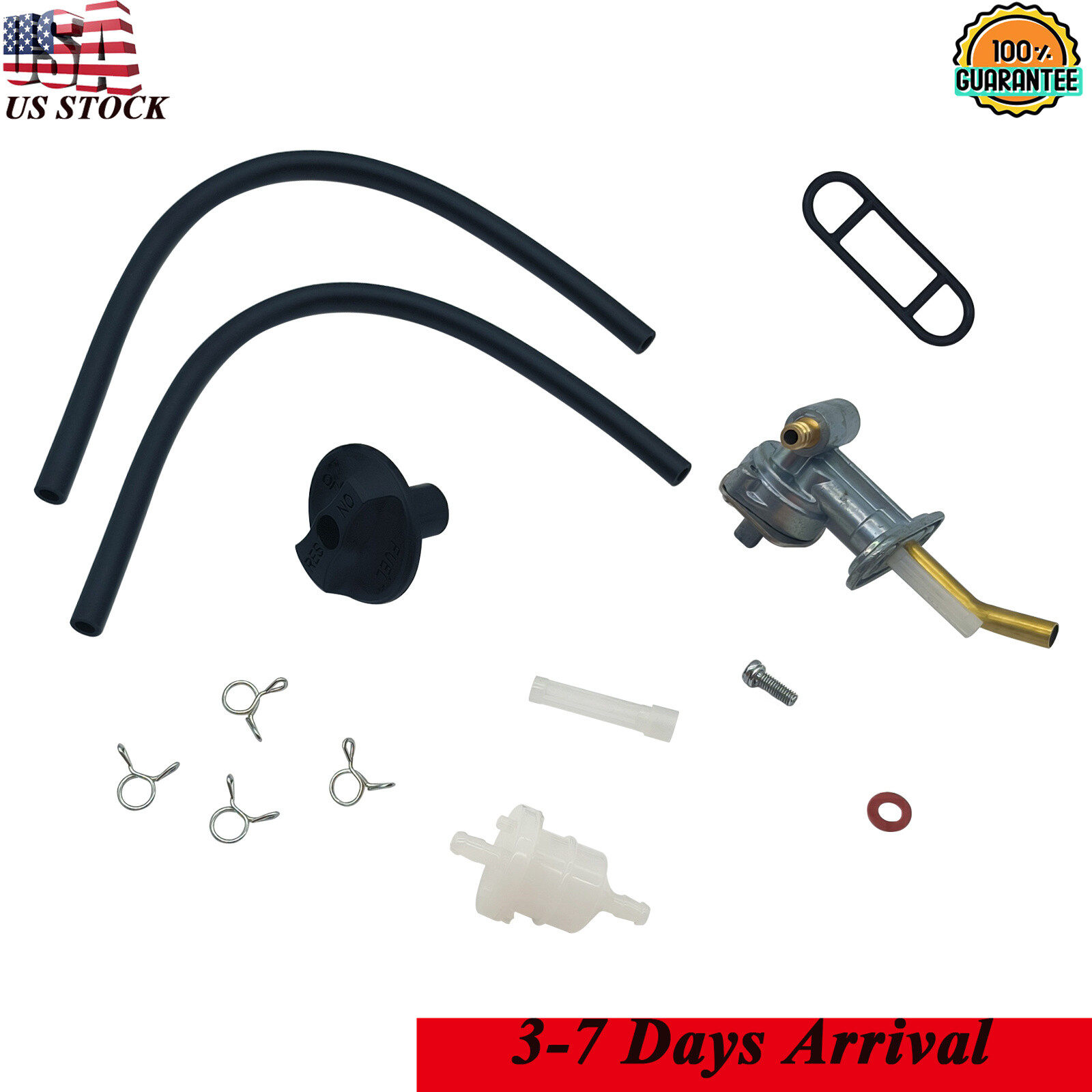 Fuel Valve Shut Off Petcock For Arctic Cat ATV 98-06 250 300 400 500 0470-445