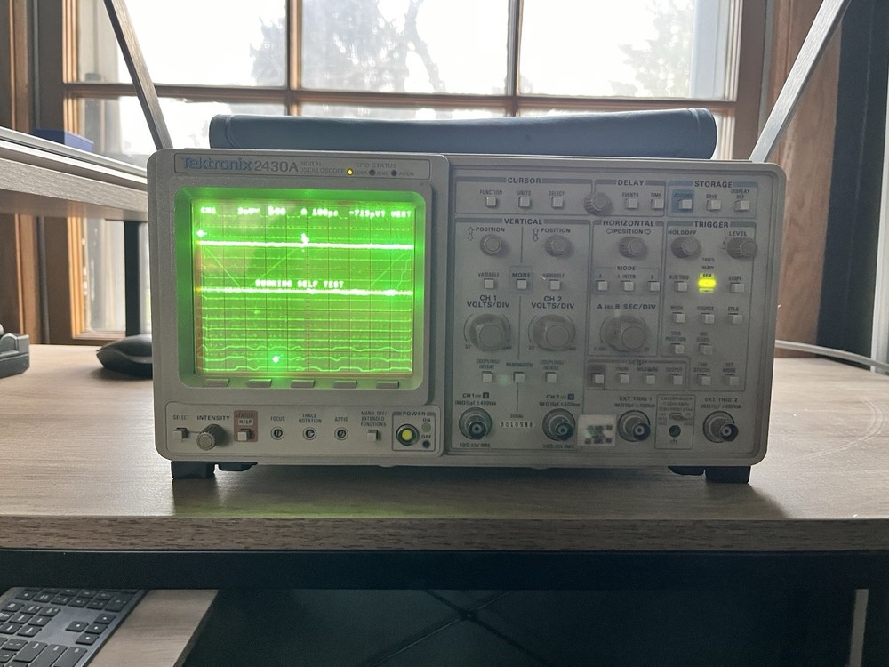 Tektronix 2430A Digital Oscilloscope - Fully Working - Vintage Electronics.
