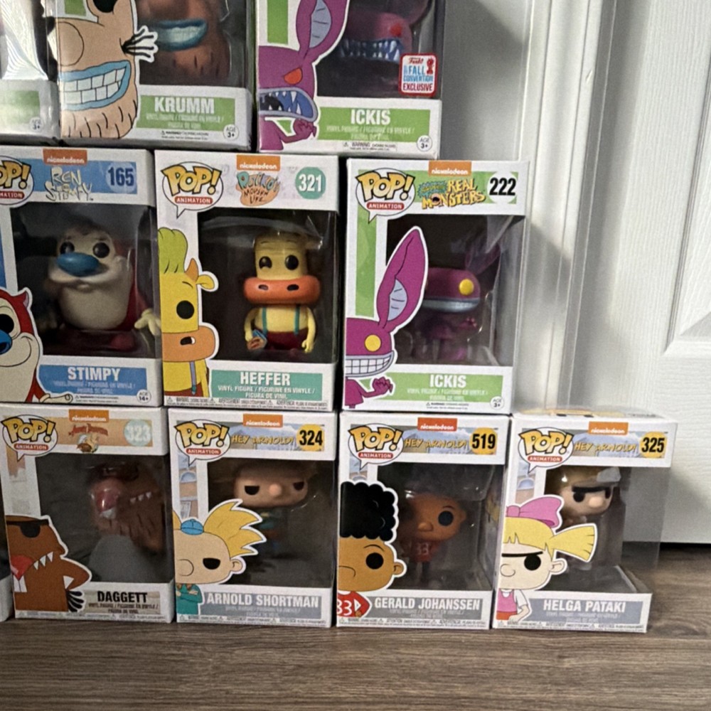 Nickelodeon Funko Pop LOT 15 Pack