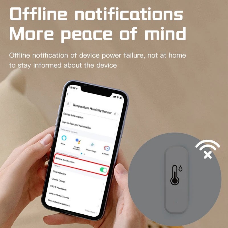 Tuya Zigbee / Wifi Thermometer Hygrometer | Temperature and Humidity Sensor