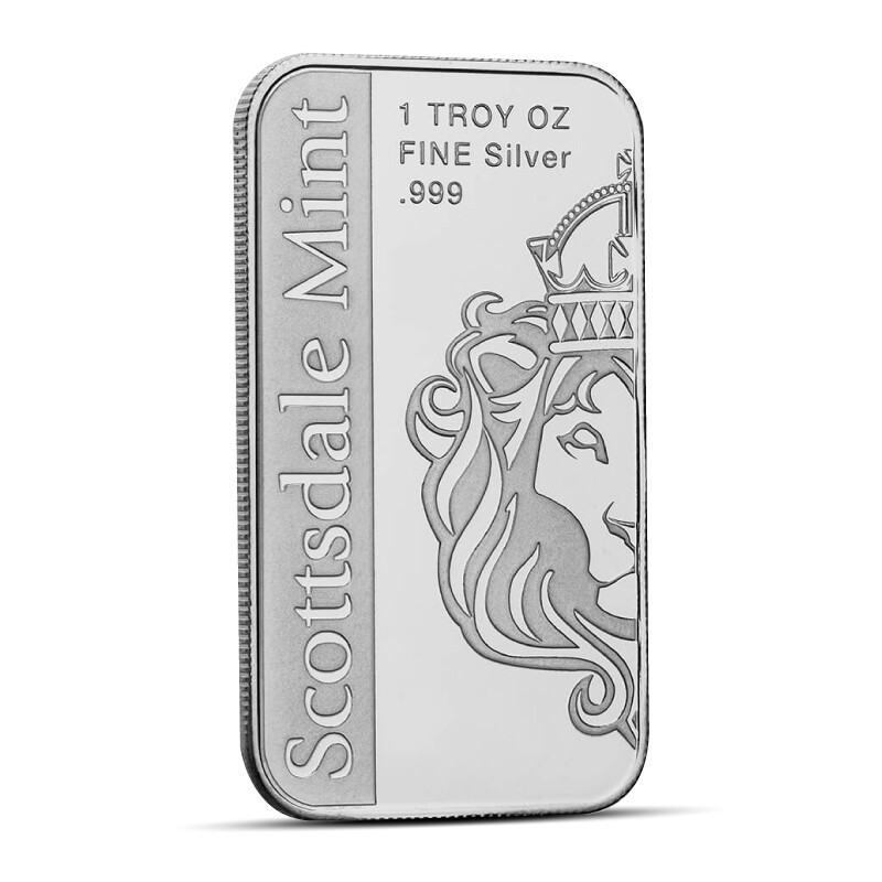 1 oz Virginia State Flag Silver Bar (Colored)
