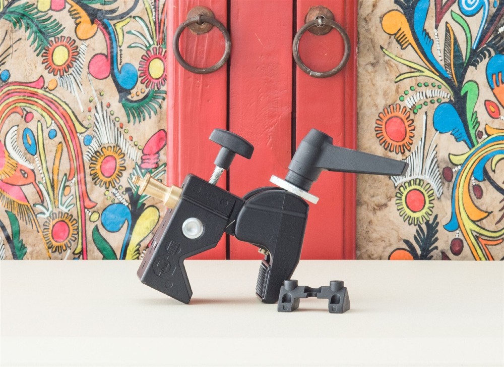 Manfrotto 035RL Super Clamp, stud and Super Clamp Wedge
