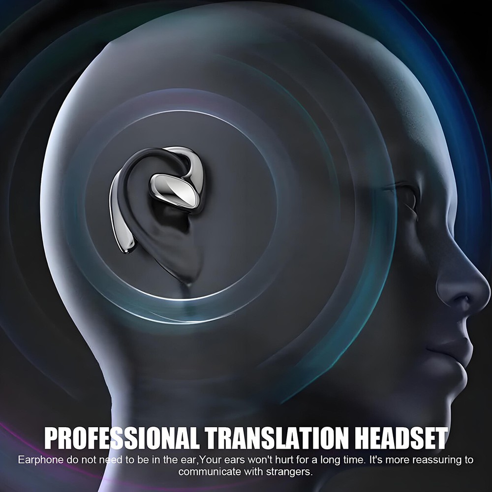 M8 144 Language Translator Earbuds Wireless Bluetooth Two Way Translator Device