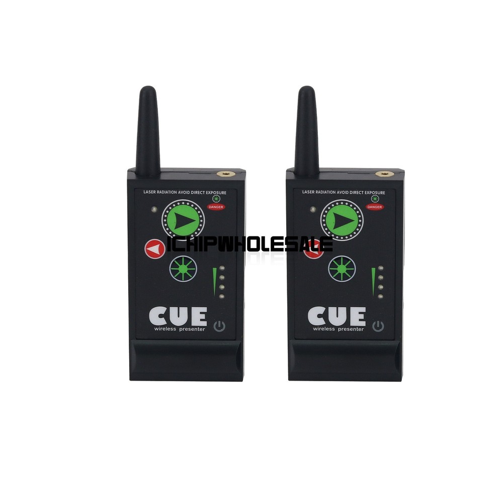 Super Cuelights-600SW Presenter Remote 1 Receiver 2 Transmitters 4Ch Switch