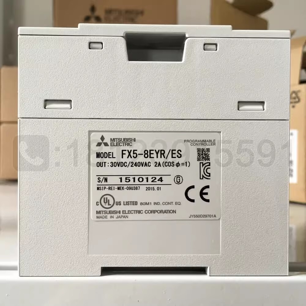1pcs Mitsubishi PLC FX5 Extension Module FX5-8EYR/ES