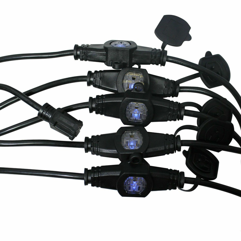 ProX 32 ft lighting Stage Power Multi-Outlet Stringer AC 3Prong Outlets 14 AWG
