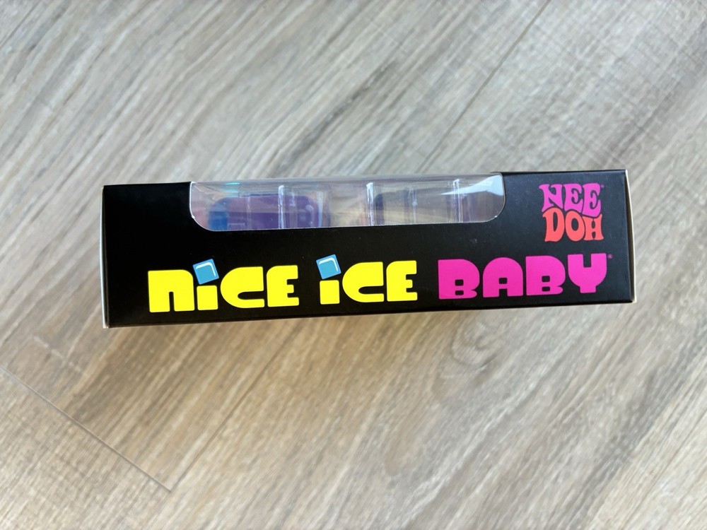 Needoh Nice Ice Baby Cube Super Solid Squish 4 Pack
