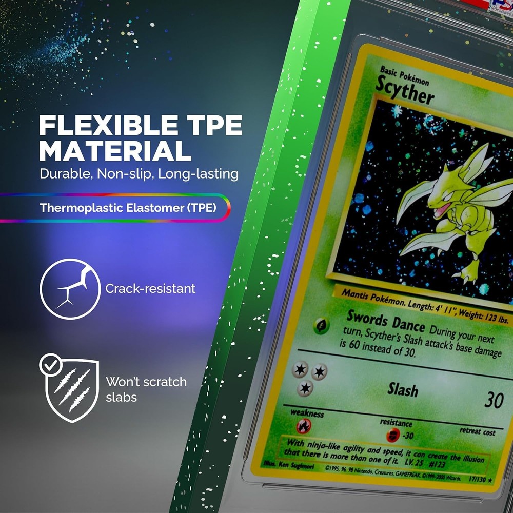 20x Variety PACK PSA Graded Card Slab Gradient Bumper Pokemon Guard Protector