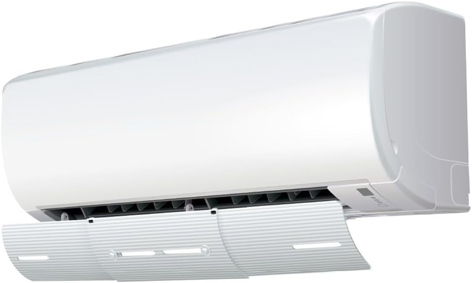 Slim, Length & Angle Adjustable Air Conditioner Deflector helps Cooling/Heati...