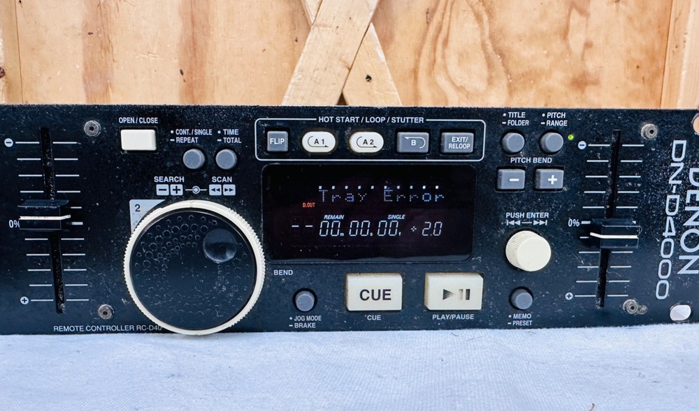 Denon RC-D40 Control Unit w/Cable ONLY - for DN-D4000 CD Player - two available