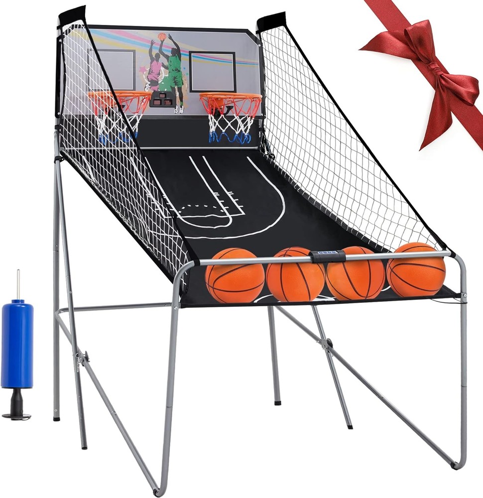 Electronic Basketball Arcade Game Double Shot 2 Player