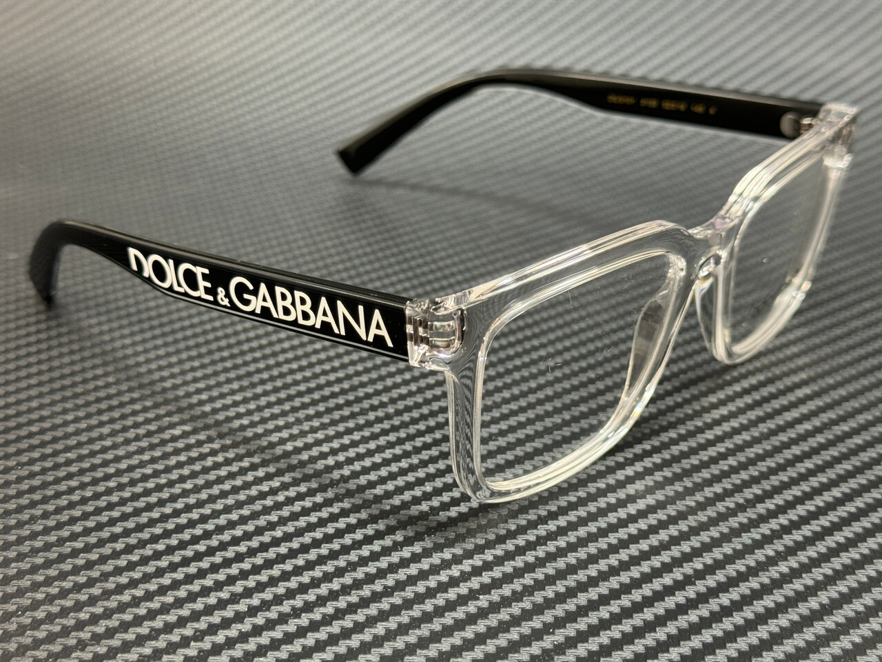 DOLCE & GABBANA DG5101 3133 Crystal Men's 52 mm Eyeglasses