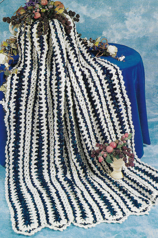 Parisian Elegance Afghan crochet pattern instructions