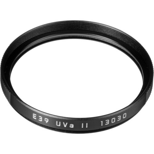 UVa II E39 Filter - Black