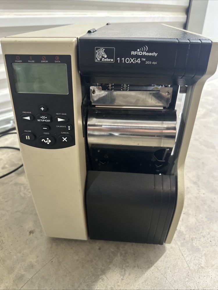 Zebra 110Xi4 Thermal Transfer Barcode Label Printer 203 dpi with Printhead
