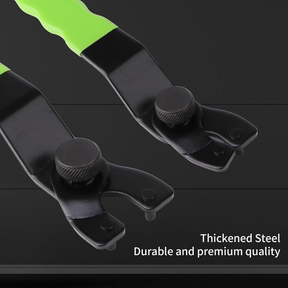 Adjustable Pin Wrench for Angle Grinder Machine,Grinder Spanner ​Wrench Green