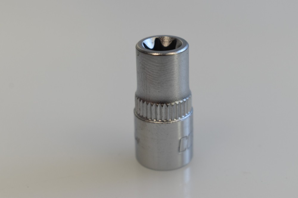 Cornwell Tools CBSE80 E8 TORX External Star Shallow Socket 1/4" Drive Chrome