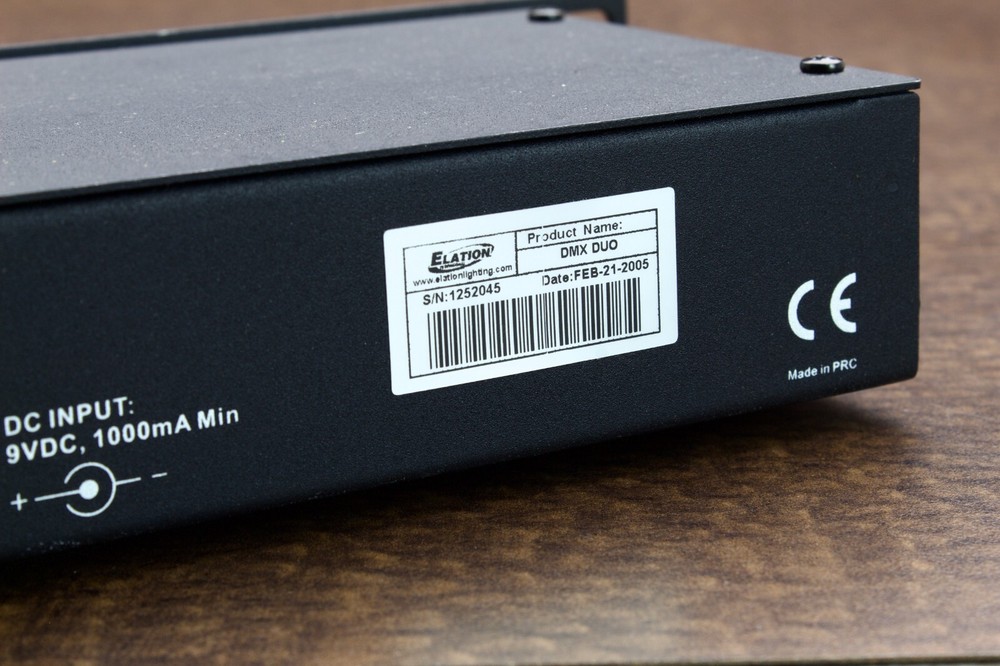 Elation DMX Duo LIght Control ( Without Power Charger )