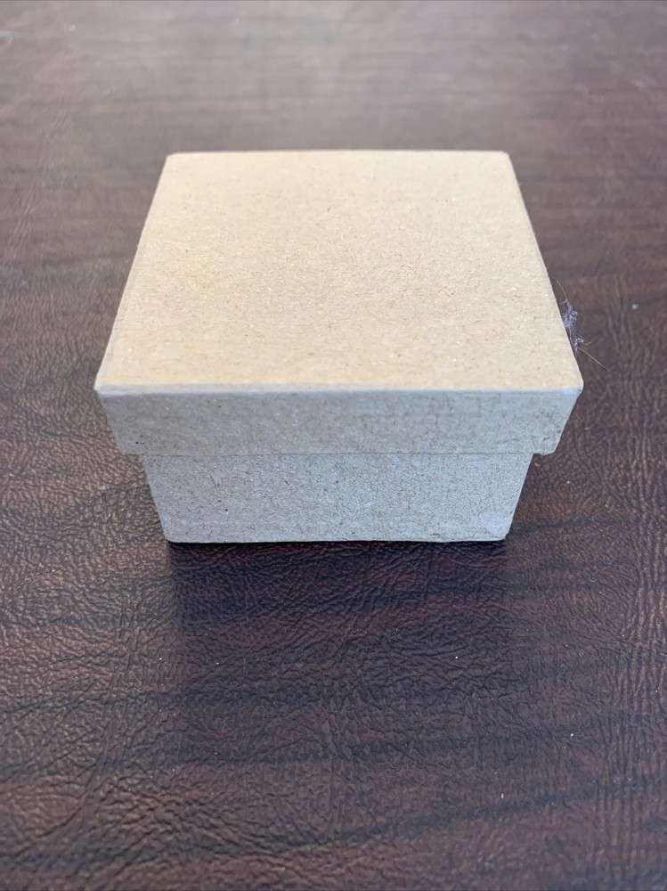 Cardboard Craft Decorating Box Square New