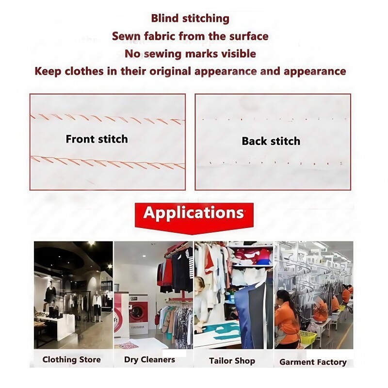 Blindstitch Sewing Machine, Portable Desktop Blind Stitch Hemming Sewing Machine