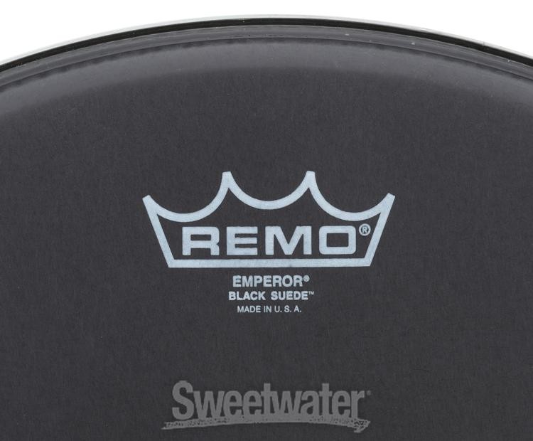 Remo Emperor Black Suede Drumhead - 16"