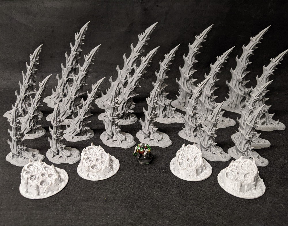 Alien Spikes & Spores - 26 PIECE - Medium Bundle - Terrain Scenery