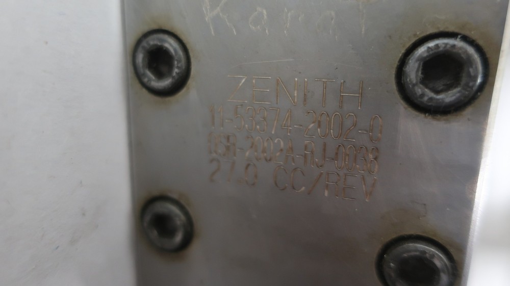 Zenith 11-53374-2002-0 Metering Pump