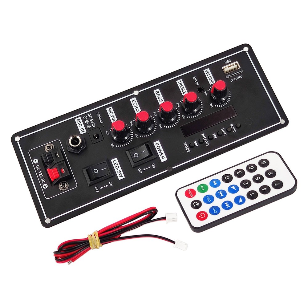 7.4V Amplifier Board Square Dance 2X10W Speaker Amplifier Support Bluetooth9231