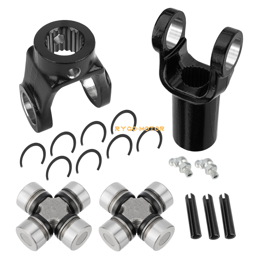 Front Prop Shaft Yoke & U-Joint Kit (2 Side) for Polaris RZR 570 RZR 800 RZR 900