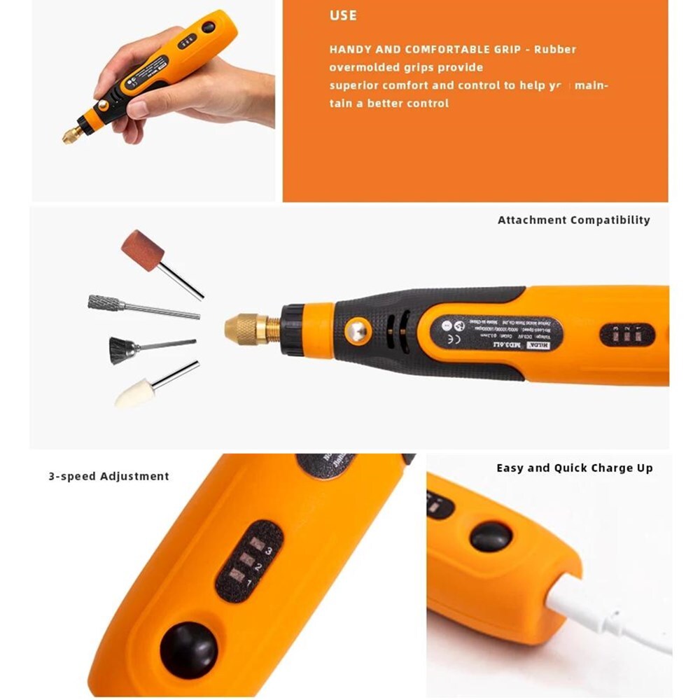 48PCS Abrasive Rotary Tool Accessories Grinding Sanding Cutting Polishing Set US