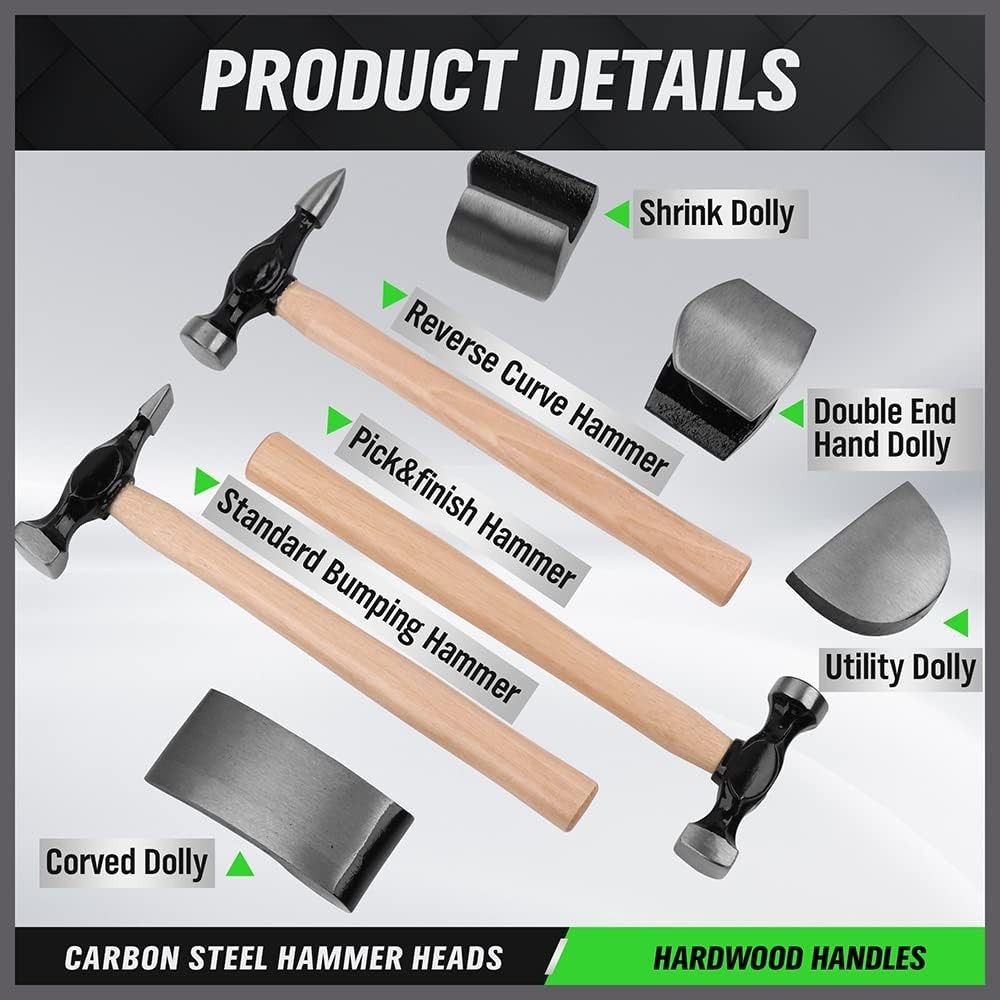 Durable Auto Body Repair Tool Collection